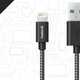Image for article titled These Nylon Lightning Cables Are Nice Enough For Gifting, Still Cheap